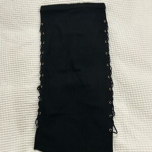 Alice + Olivia ribbed knit skirt